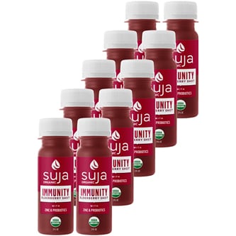 Suja Organic Immunity Elderberry Shot, Case
