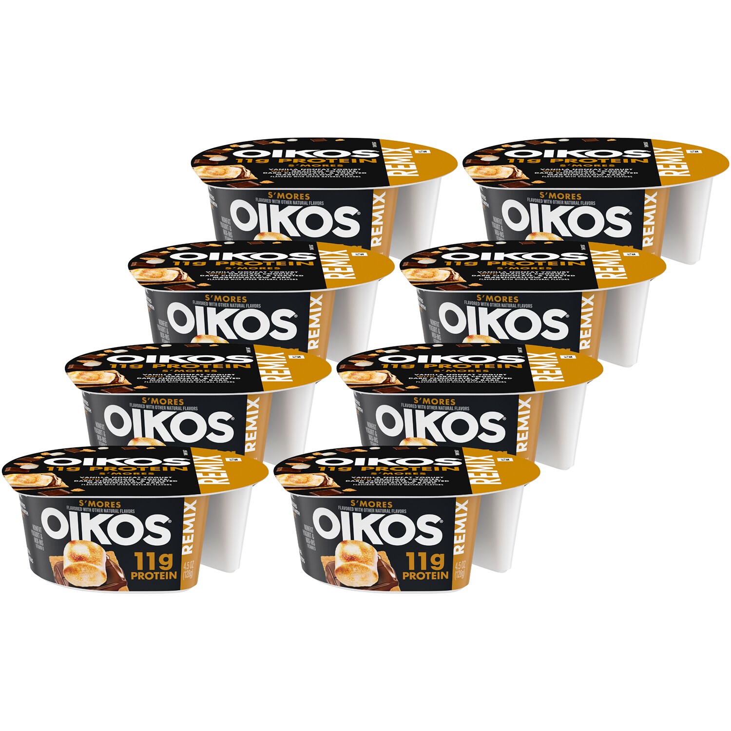 Oikos Remix Nonfat Greek Yogurt, S'mores