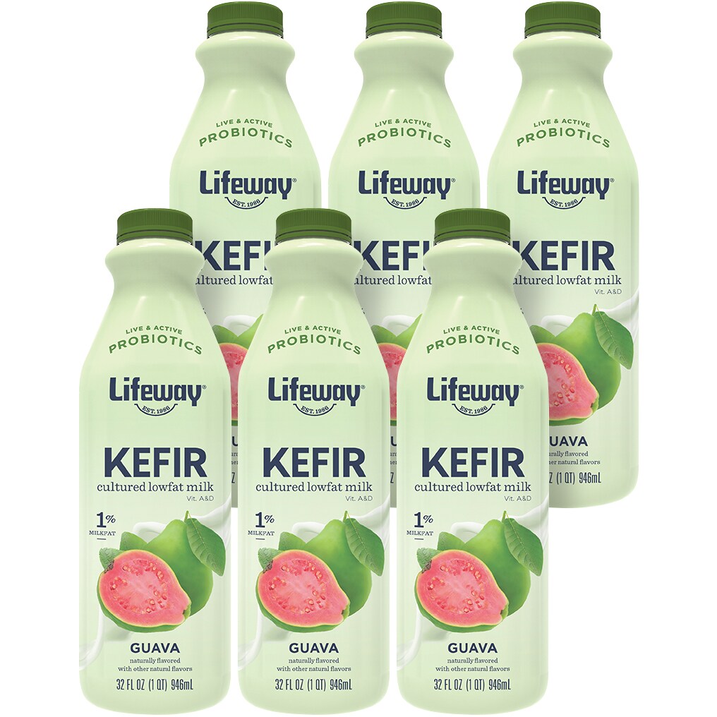 Lifeway Low-Fat Kefir, Guava