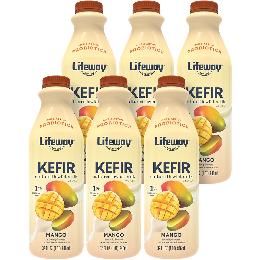Lifeway Low-Fat Kefir, Mango
