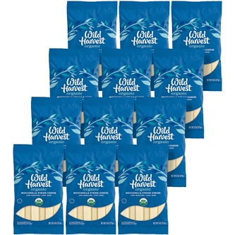 Wild Harvest Organic Mozzarella String Cheese