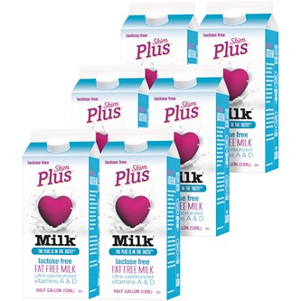 Skim Plus Lactose-Free Milk, Carton
