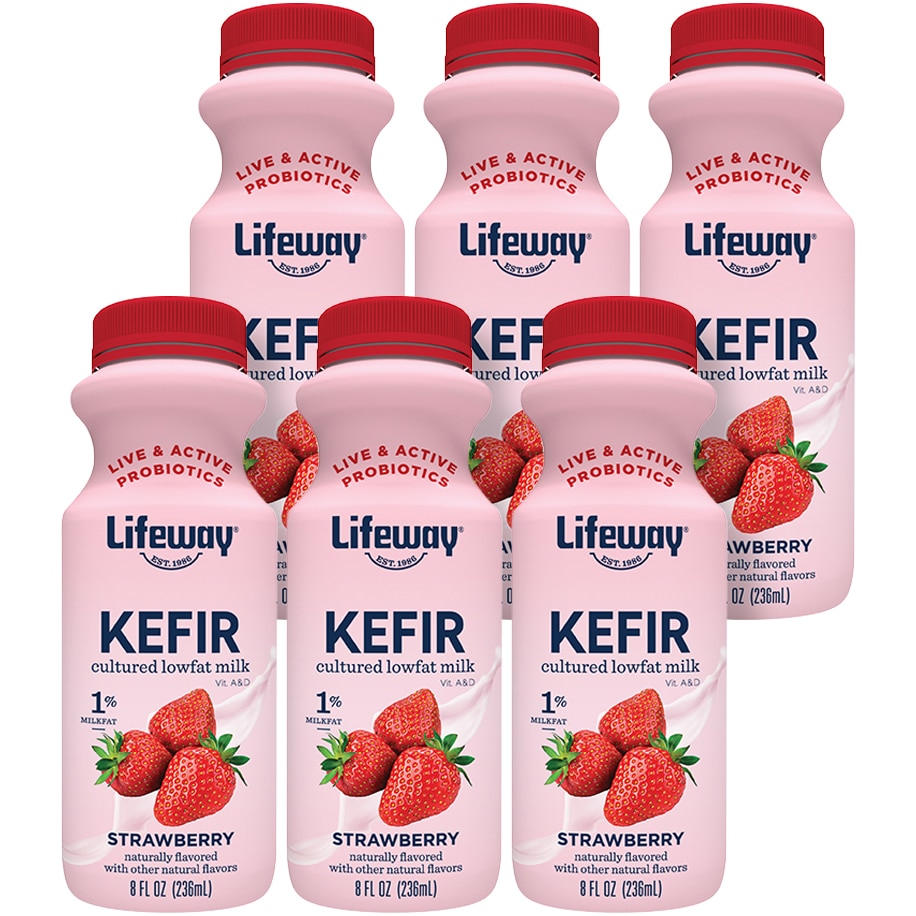Lifeway Low-Fat Kefir, Strawberry