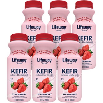 Lifeway Low-Fat Kefir, Strawberry