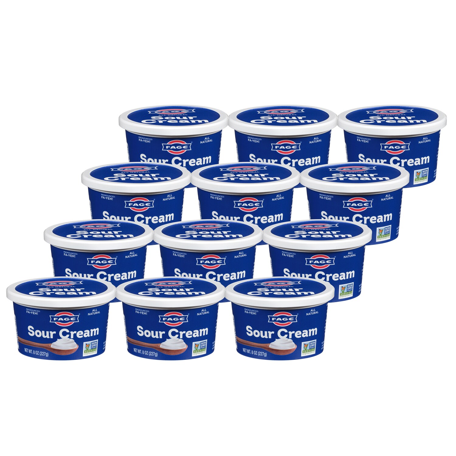 Fage Sour Cream, Case