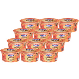 Fage Creamy Dreamy, Peach Cobbler, Case