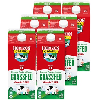Horizon Organic Grassfed Milk, Pasture-Raised, Carton