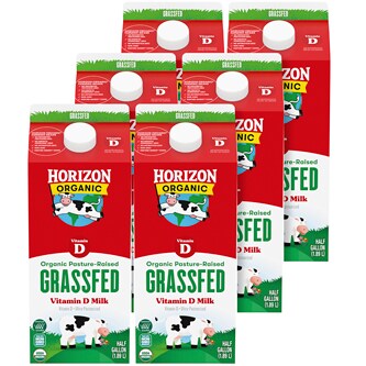 Horizon Organic Grassfed Milk, Pasture-Raised, Carton