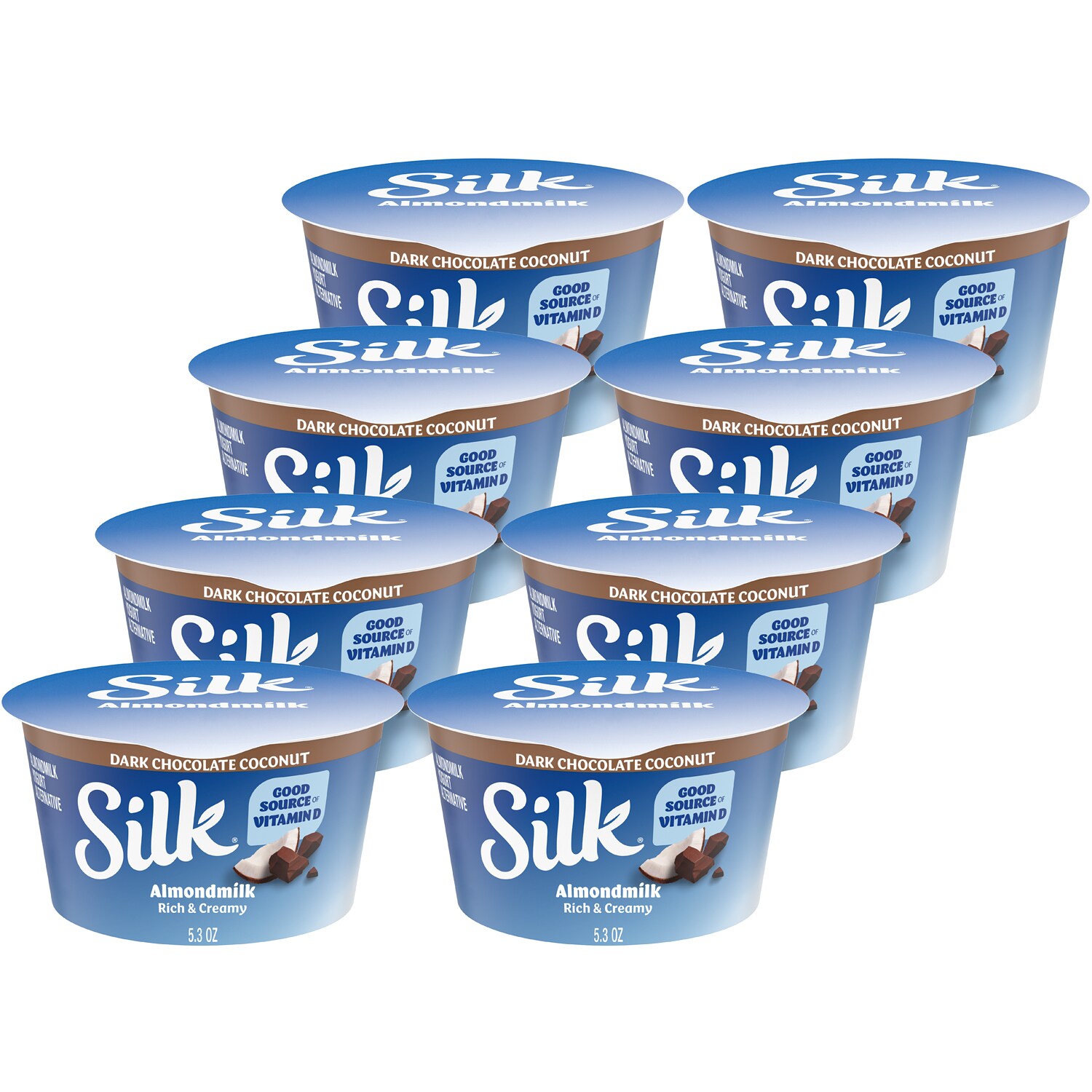 Silk Almondmilk Yogurt Alternative, Dark Chocolate Coconut