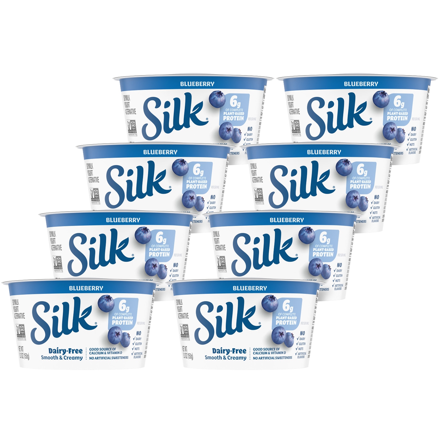 Silk Soymilk Yogurt Alternative, Blueberry
