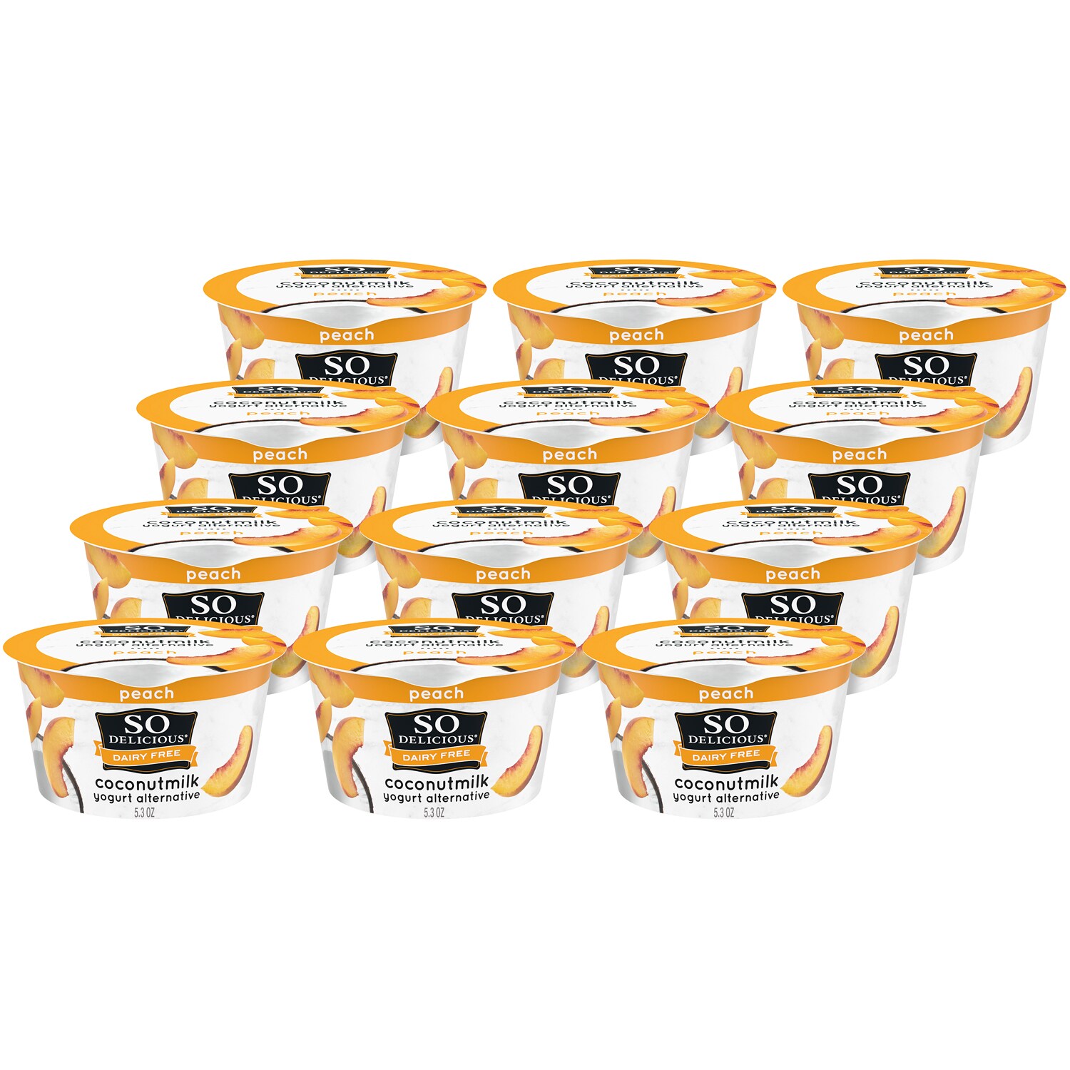 So Delicious Dairy Free Coconutmilk Yogurt Alternative, Peach