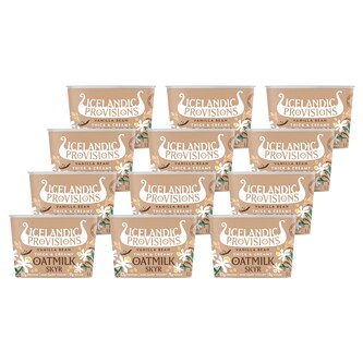 Icelandic Provisions Skyr, Oatmilk Vanilla Bean