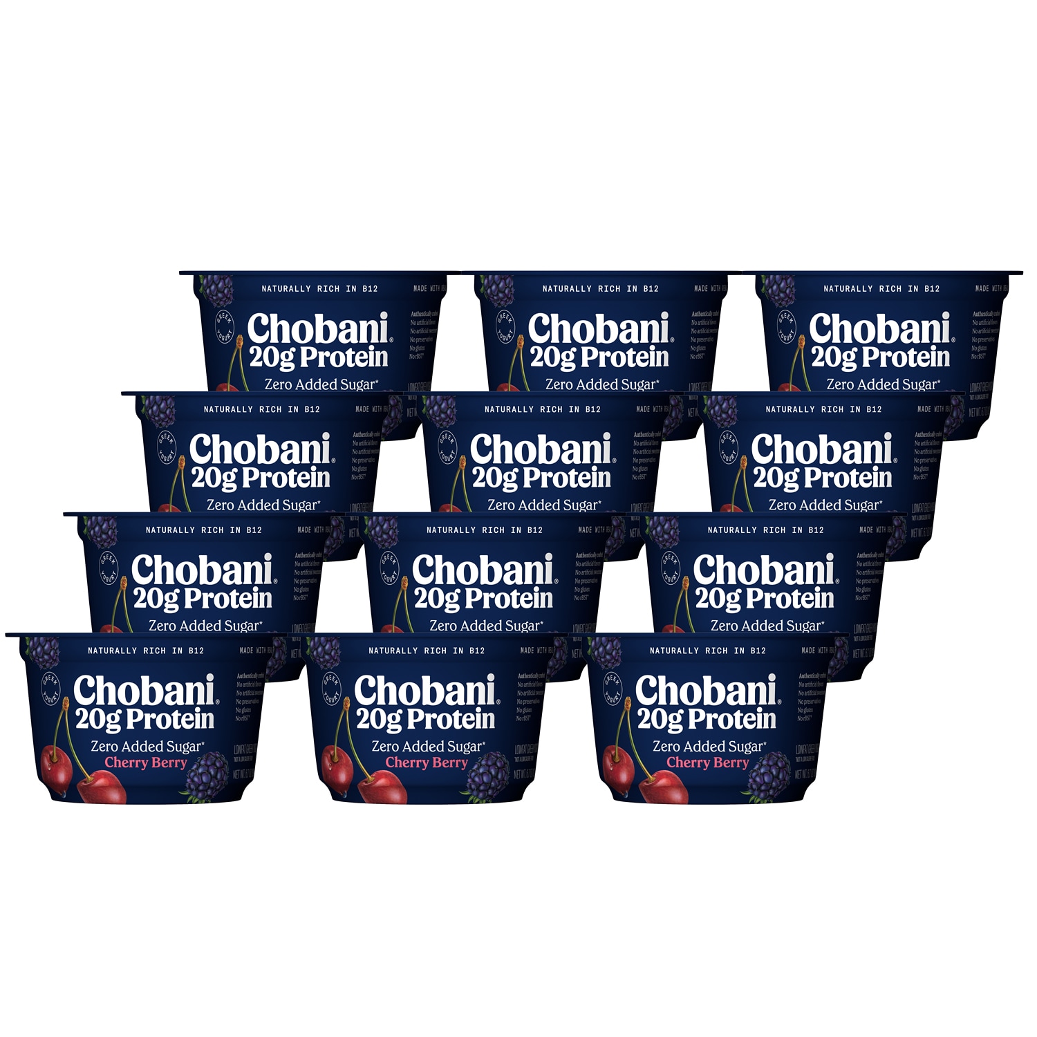 Chobani 20g Protein, Cherry Berry