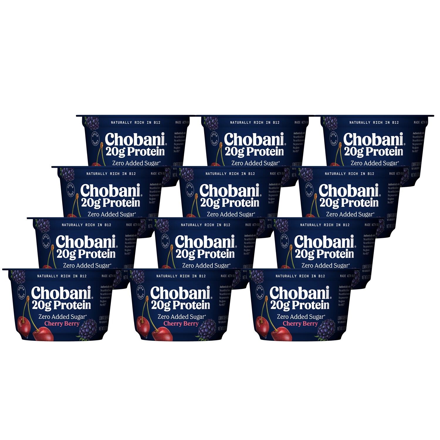 Chobani 20g Protein, Cherry Berry