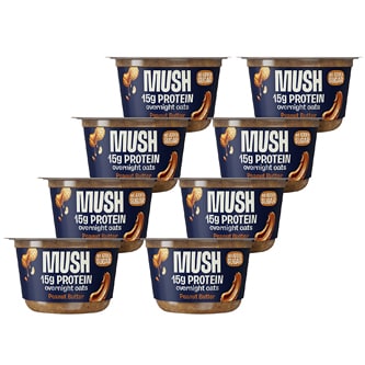 Mush Ready-to-Eat Oats, Peanut Butter