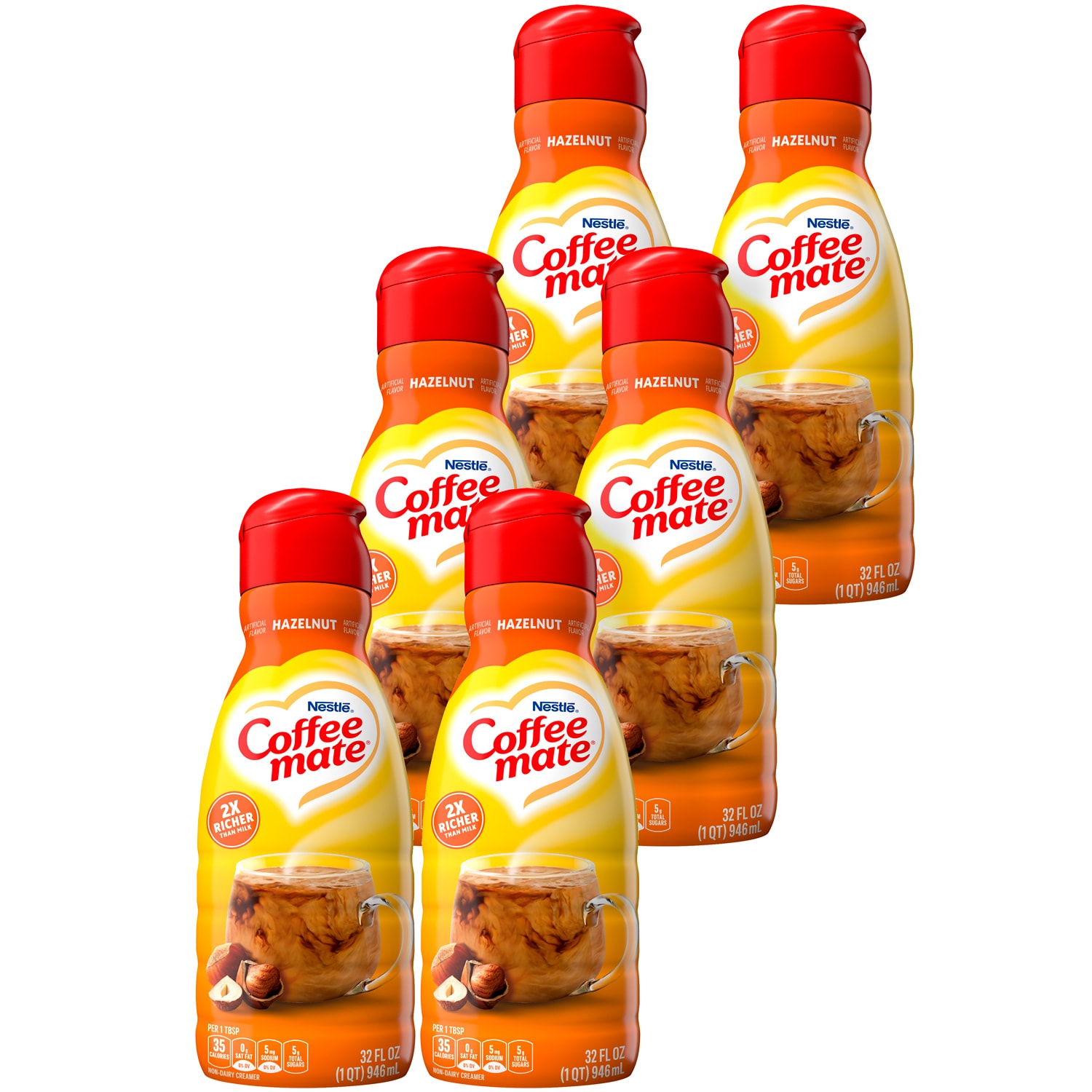 Coffee-Mate Non-Dairy Creamer, Hazelnut