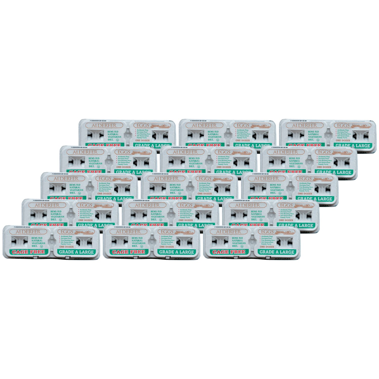 Alderfer Eggs Cage-Free Grade A Large White Eggs