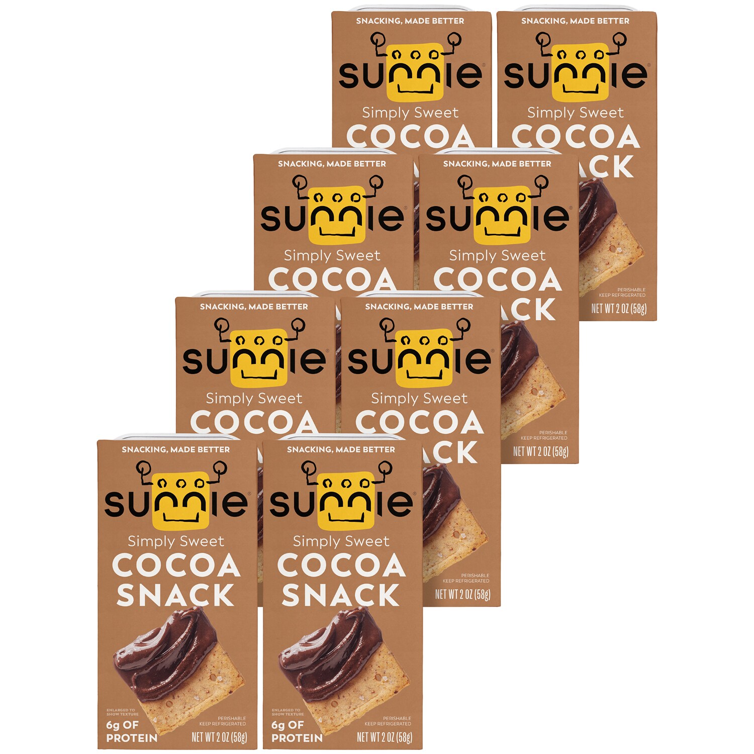 Sunnie Cocoa Snack, Simply Sweet, Case