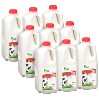 Just FreshDirect Whole Milk, Cartons