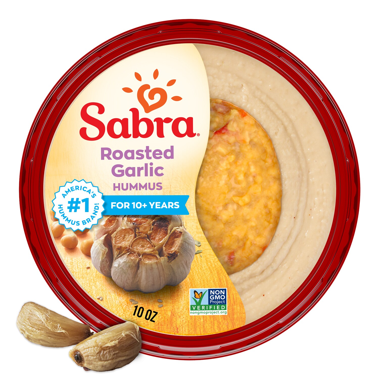 Sabra Hummus, Roasted Garlic 