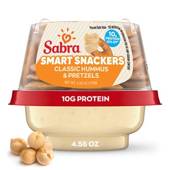 Sabra Snackers, Classic Hummus & Pretzels