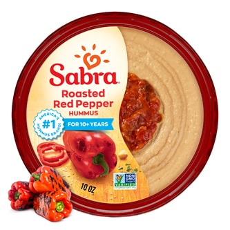 Sabra Hummus, Roasted Red Pepper 
