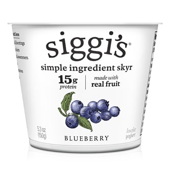 Siggi's Skyr Icelandic-Style Strained Non-Fat Yogurt, Blueberry