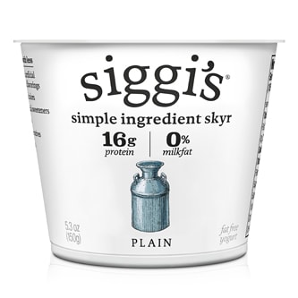 Siggi's Skyr Icelandic-Style Strained Non-Fat Yogurt, Plain