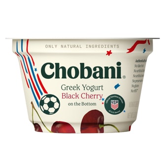 Chobani Non-Fat Greek Yogurt, Black Cherry on the Bottom