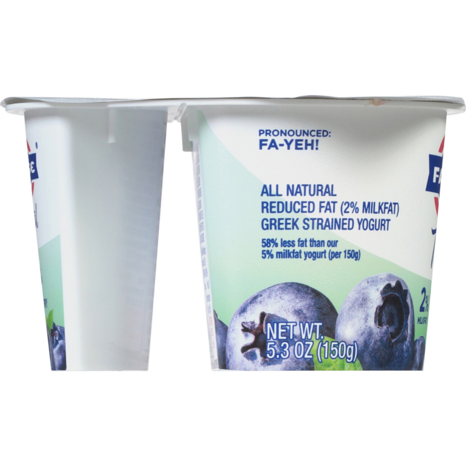 Fage TOTAL 2% Greek Yogurt, Blueberry, image 2 of 2 slides