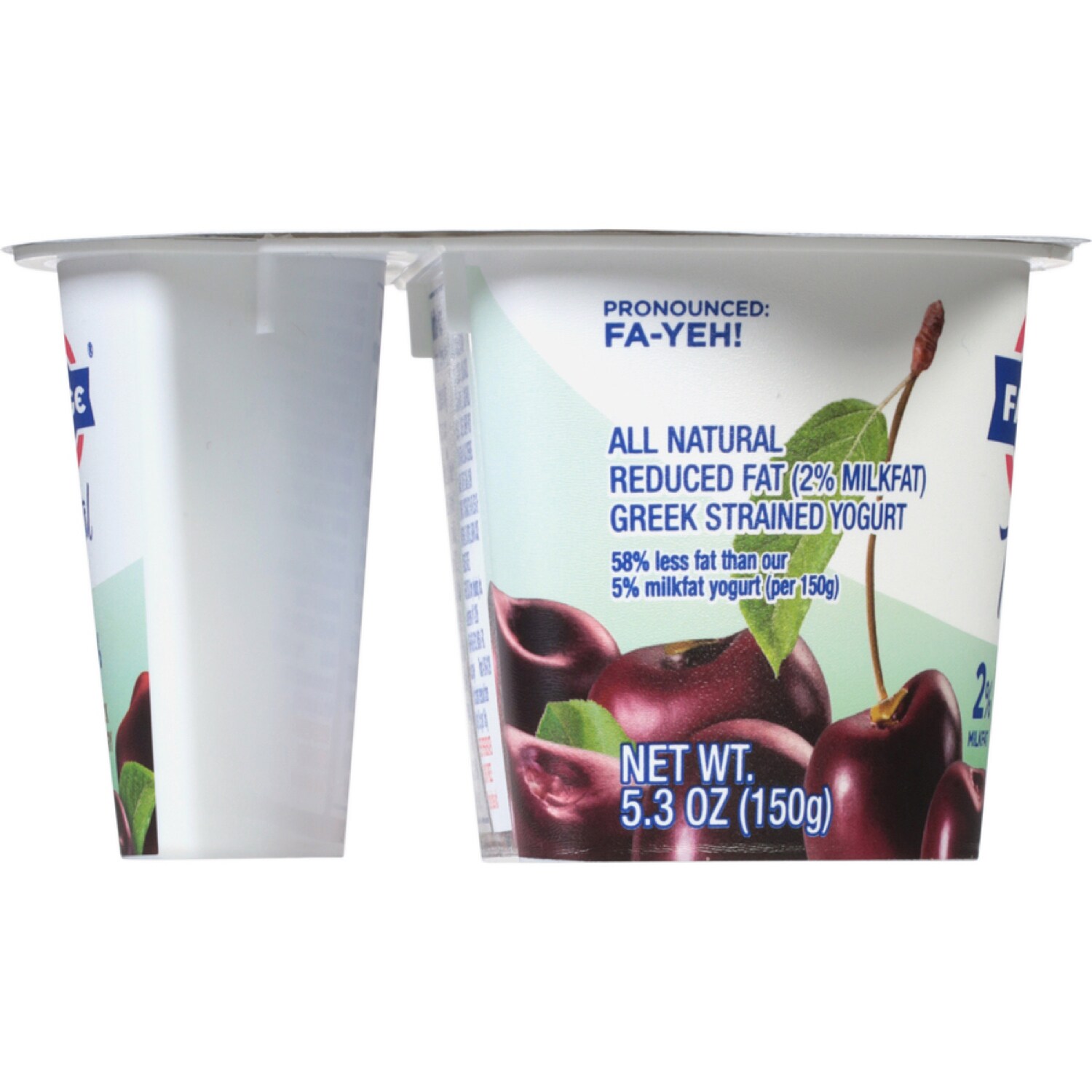 Fage TOTAL 2% Greek Yogurt, Black Cherry, image 2 of 2 slides