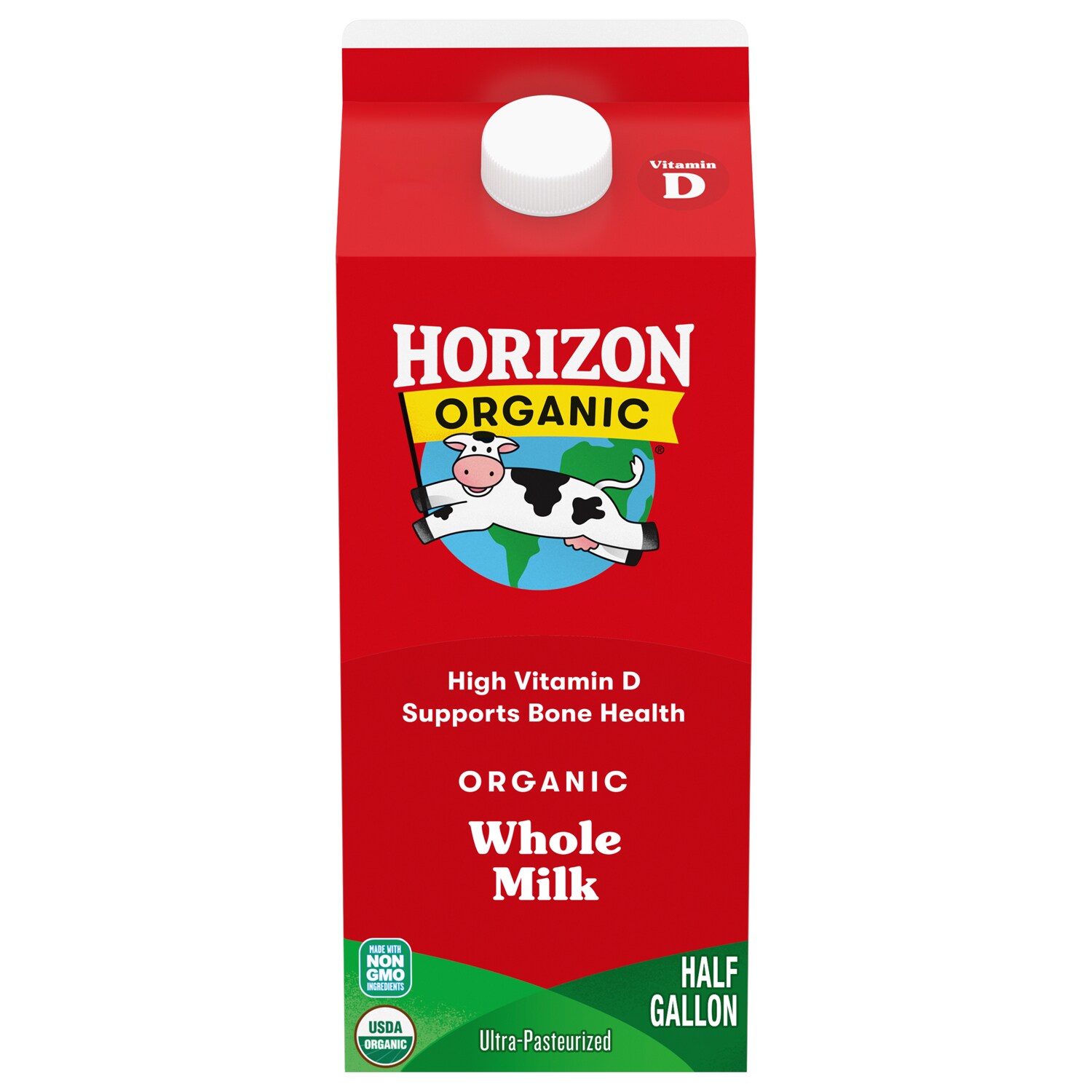 Horizon Organic Whole Milk, Carton