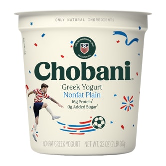 Chobani Non-Fat Greek Yogurt, Plain