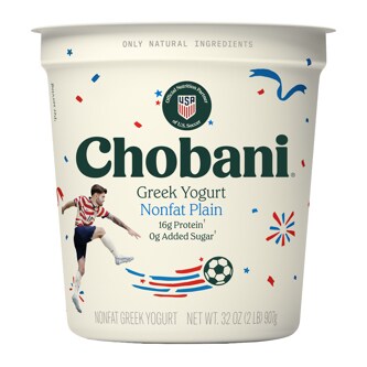 Chobani Non-Fat Greek Yogurt, Plain
