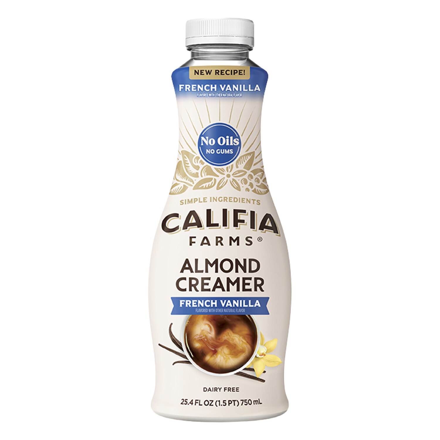 Califia Farms Almondmilk Creamer, French Vanilla