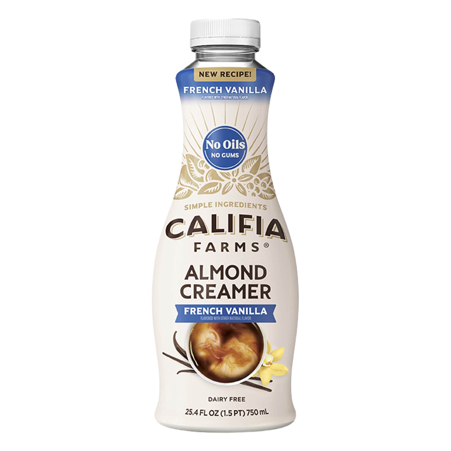 Califia Farms Almondmilk Creamer, French Vanilla