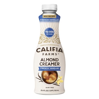 Califia Farms Almondmilk Creamer, French Vanilla