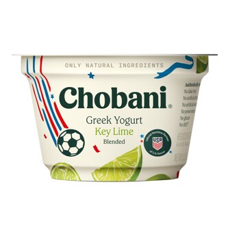 Chobani Low-Fat Greek Yogurt, Key Lime Blended