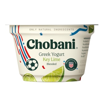 Chobani Low-Fat Greek Yogurt, Key Lime Blended