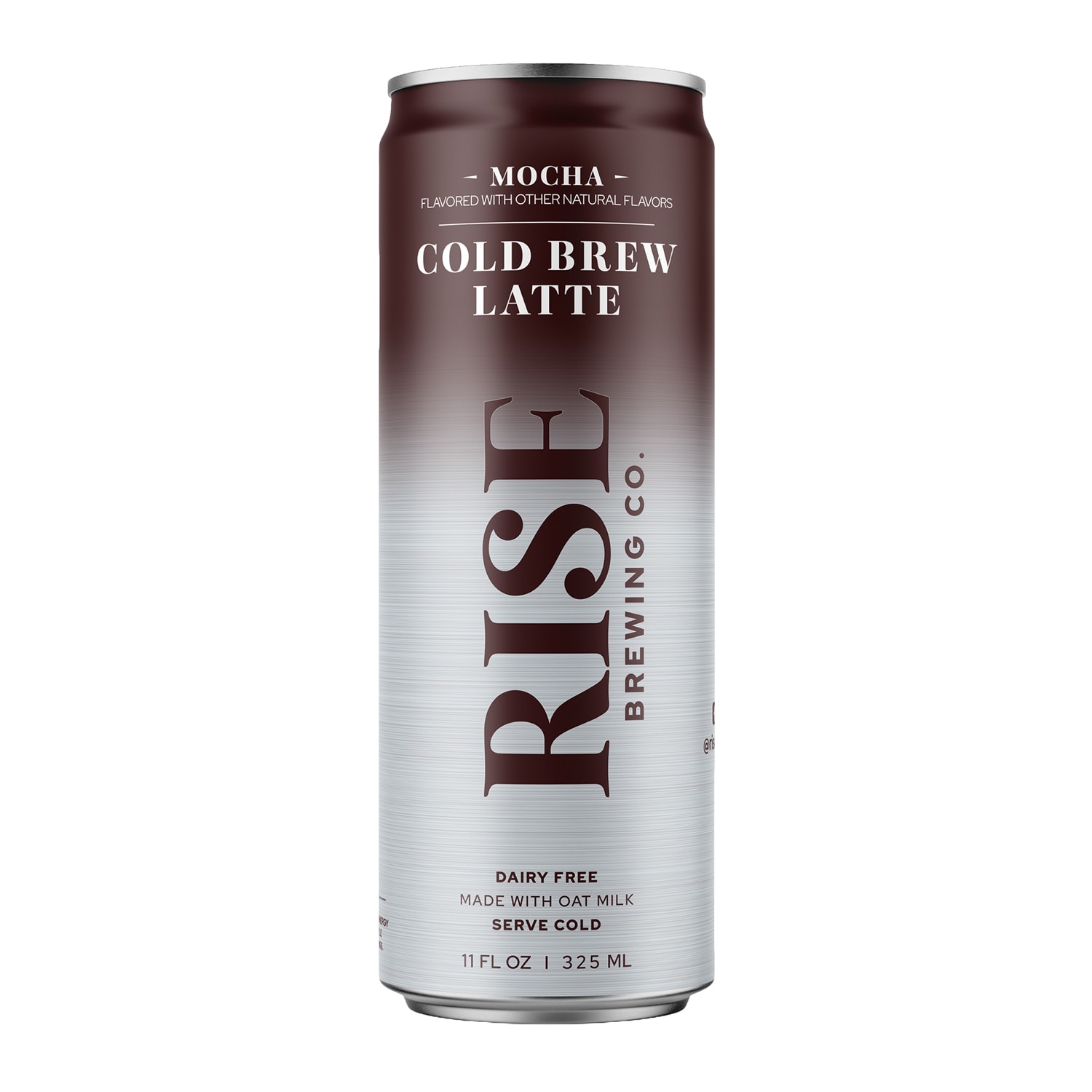 RISE Brewing Co. Nitro Cold Brew Coffee, Oat Milk Mocha, Can