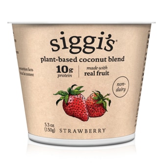 Siggi's Plant-Based Coconut Blend Yogurt, Strawberry