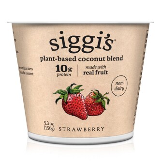 Siggi's Plant-Based Coconut Blend Yogurt, Strawberry