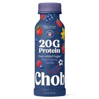 Chobani 20g Protein Greek Yogurt Drink, Mixed Berry Vanilla