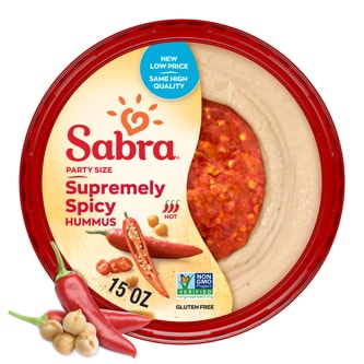Sabra Hummus, Supremely Spicy, Family Size
