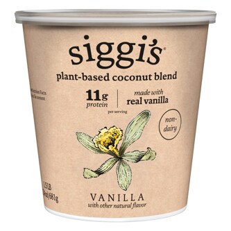Siggi's Plant-Based Coconut Blend Yogurt, Vanilla