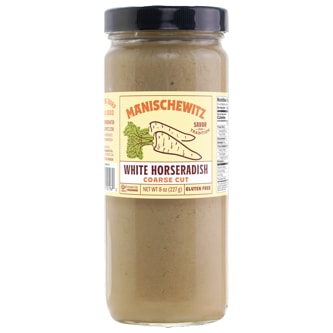 Manischewitz White Horseradish, Coarse Cut
