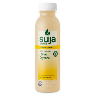 Suja Organic Cold Pressed Juice, Lemon Love, Plastic Bottle