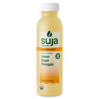 Suja Organic Cold Pressed Juice, Ginger Love, Plastic Bottle