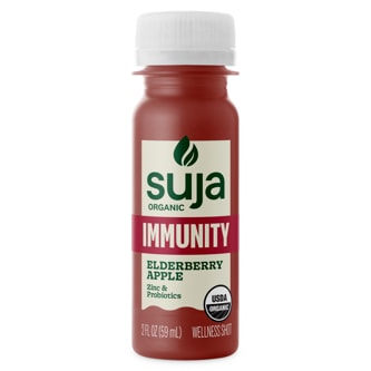 Suja Organic Immunity Elderberry Shot, Plastic Bottle