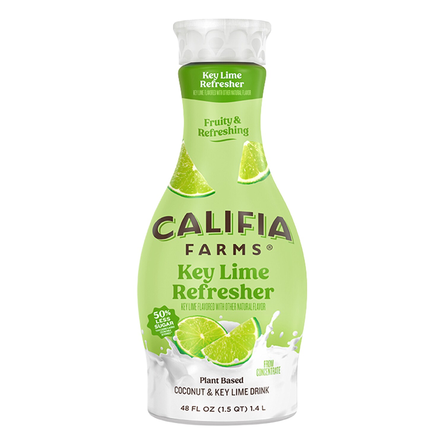 Califia Farms Key Lime Colada, Coconut & Key Lime Drink, Plastic Bottle